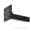 Trailer Hitch Pintle Hook Mounting Plate 2 &quot;Inch Receiver